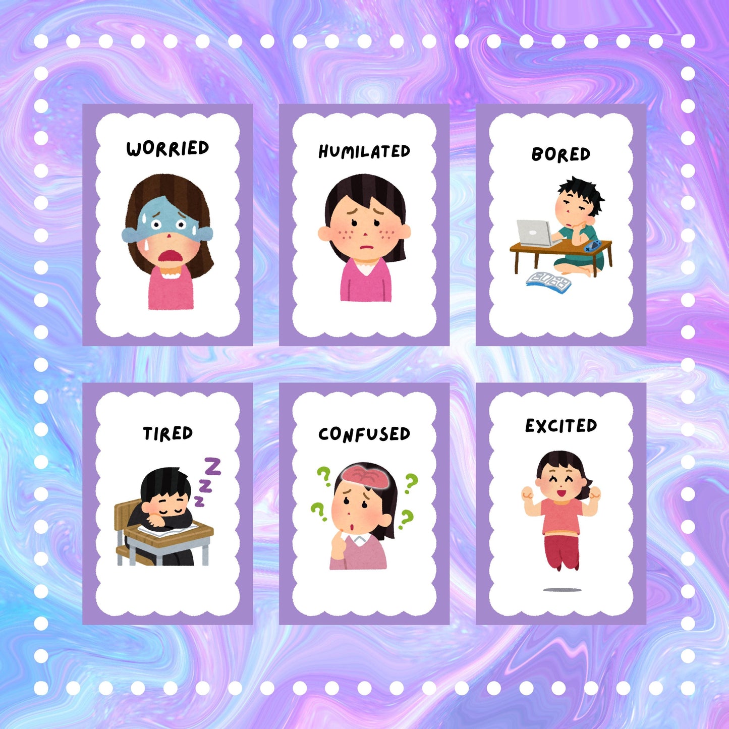 Feelings and Emotions Communication Cards