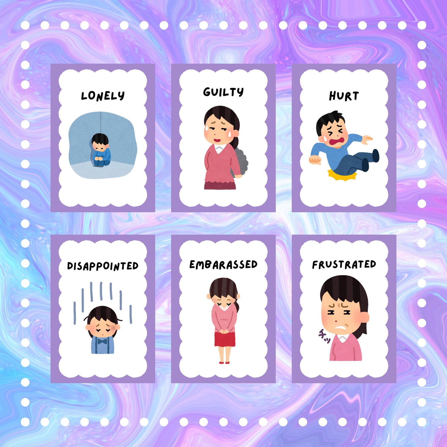 Feelings and Emotions Communication Cards