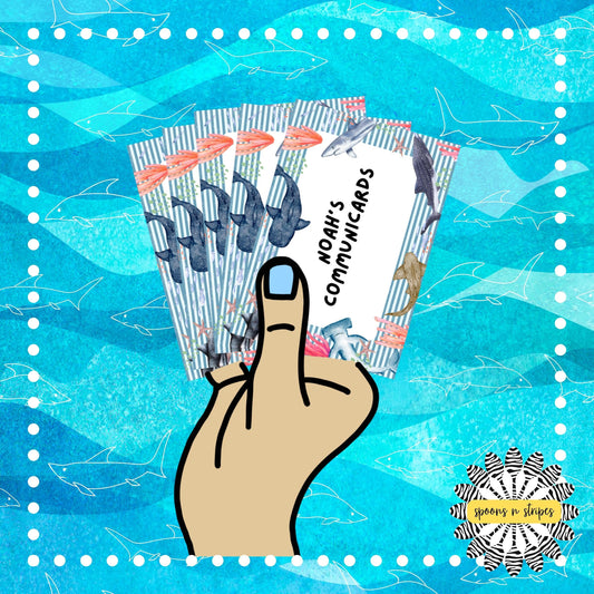 Shark Communication Cards