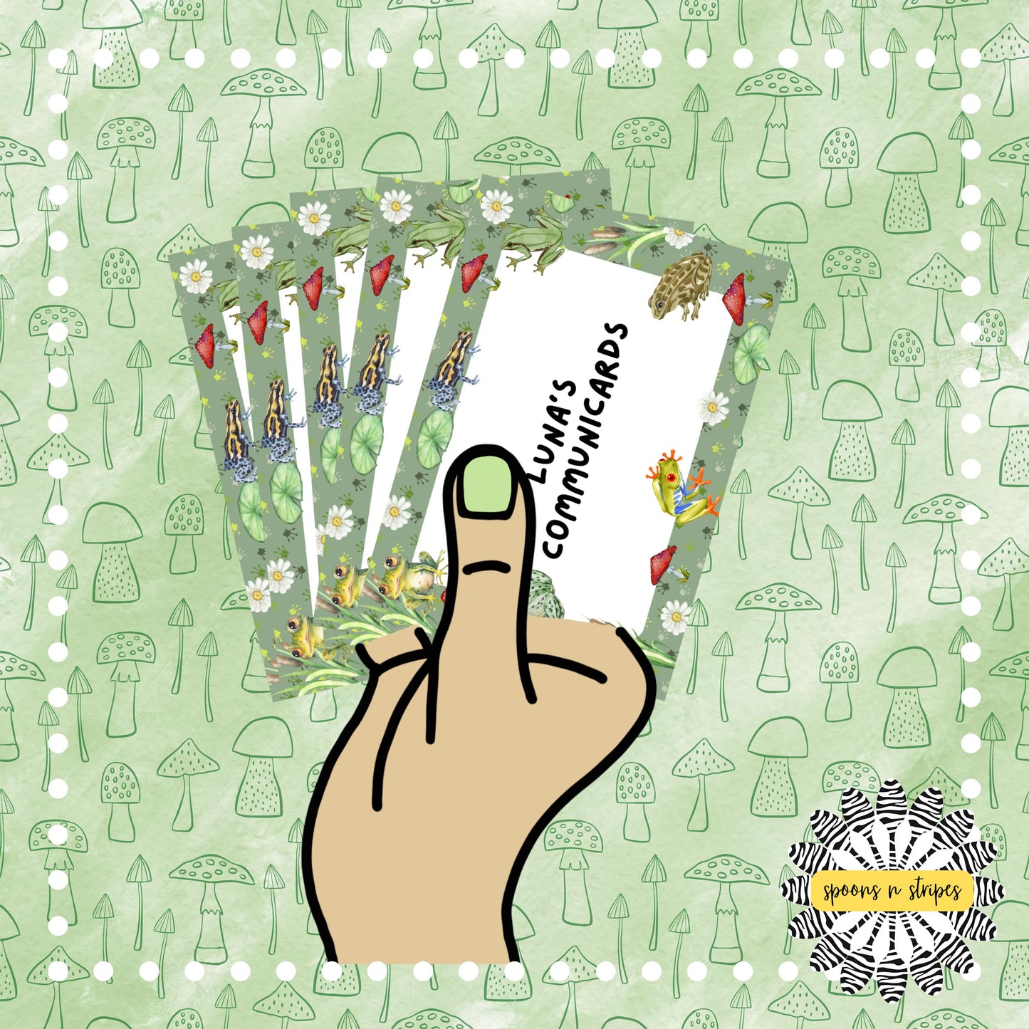 Frog Communication Cards