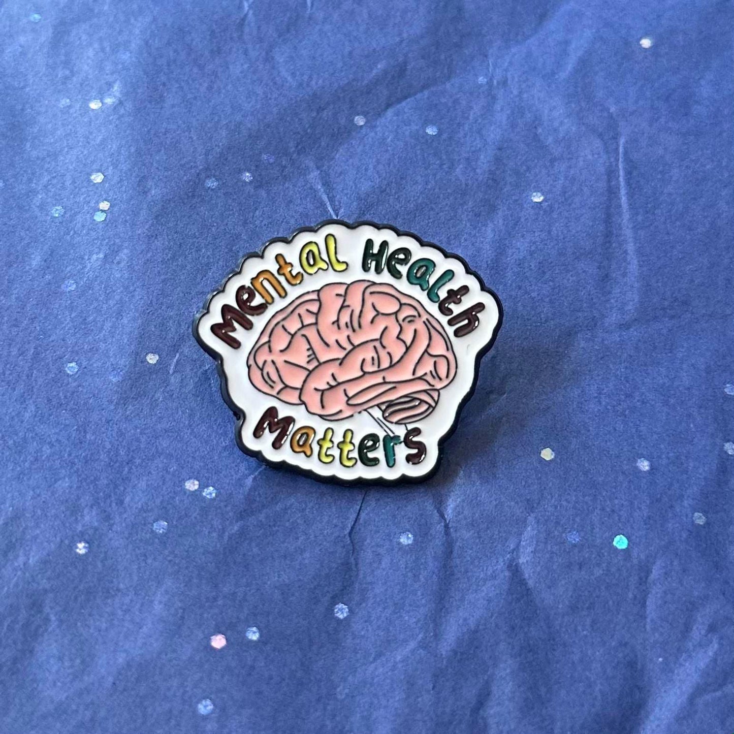 Mental Health Matters Enamel Pin