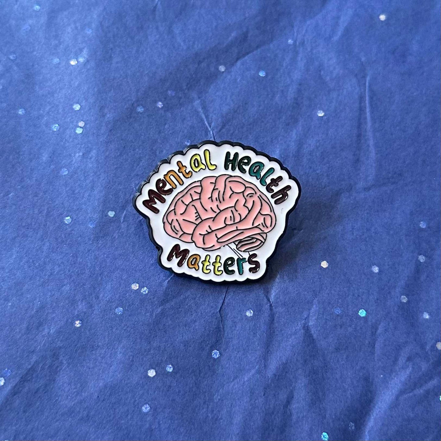 Mental Health Matters Enamel Pin