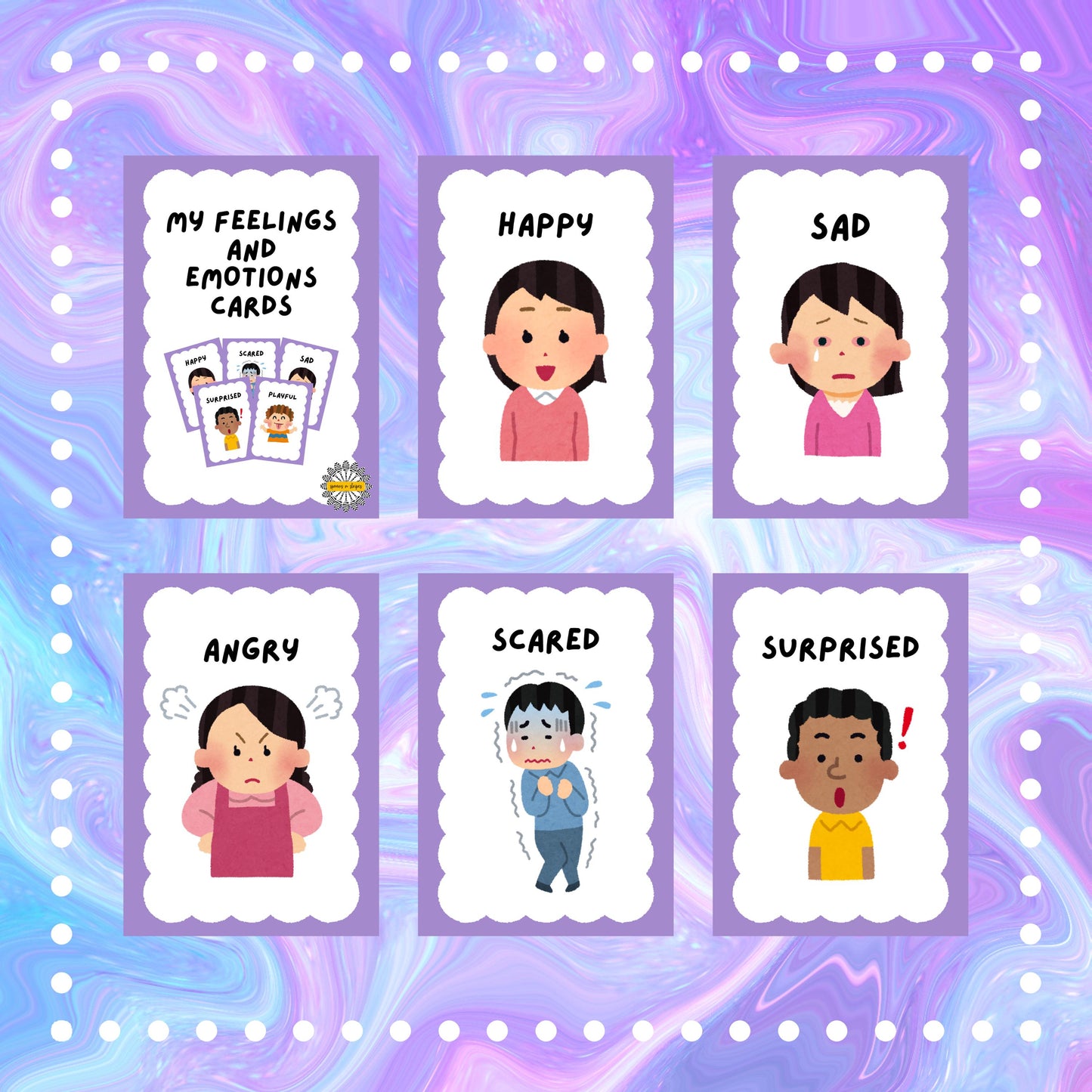 Feelings and Emotions Communication Cards