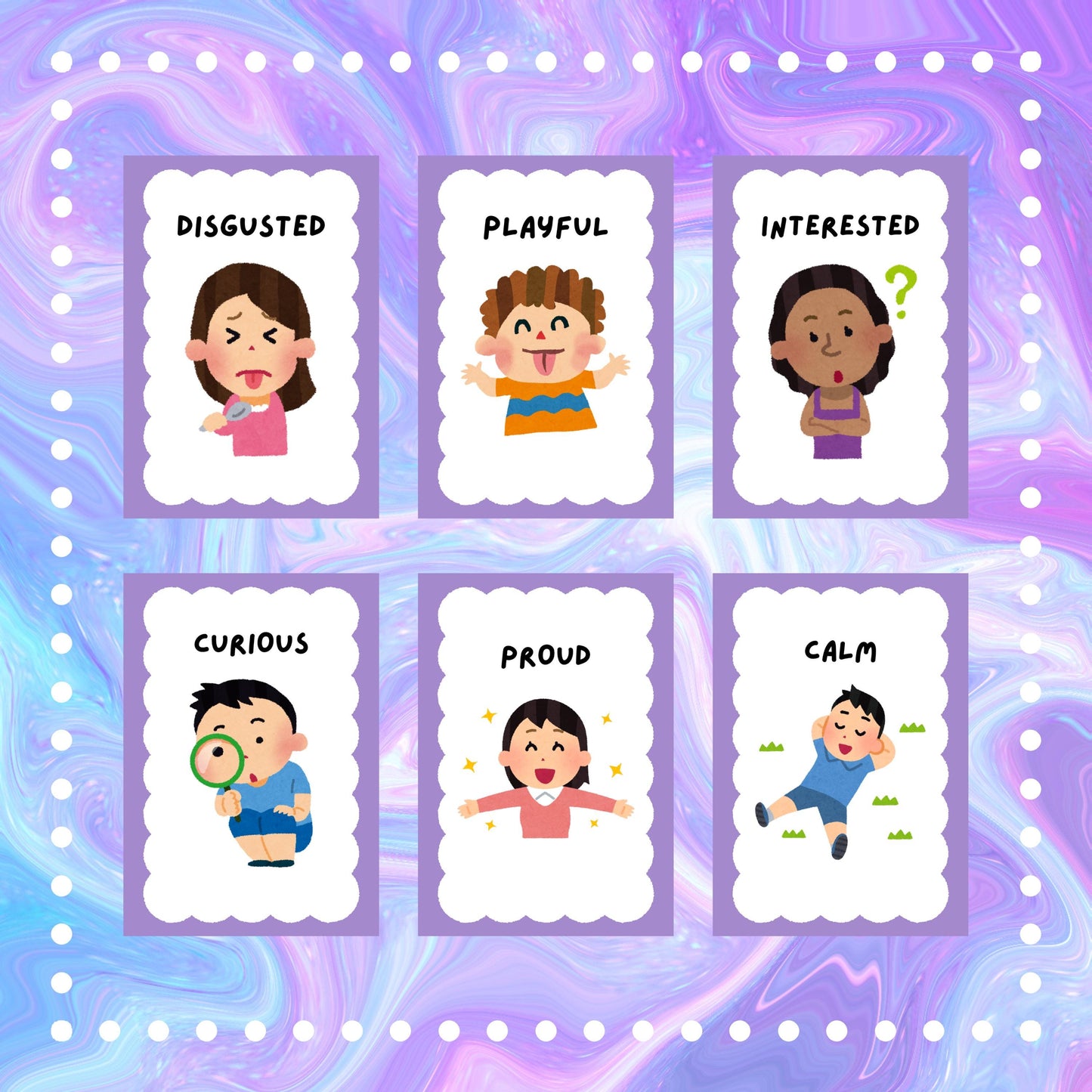 Feelings and Emotions Communication Cards